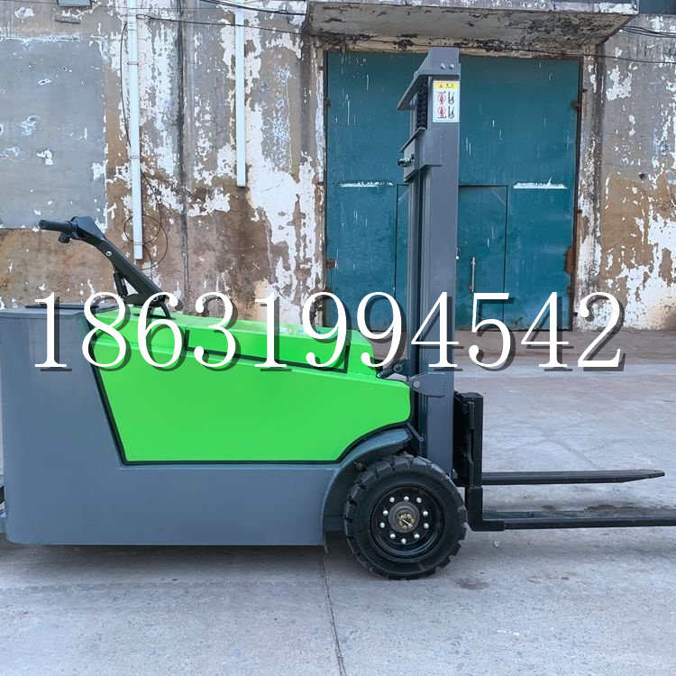 普宁市小型电动叉车1吨2吨步行站驾式电瓶堆高充电装卸车液压升降车铲车